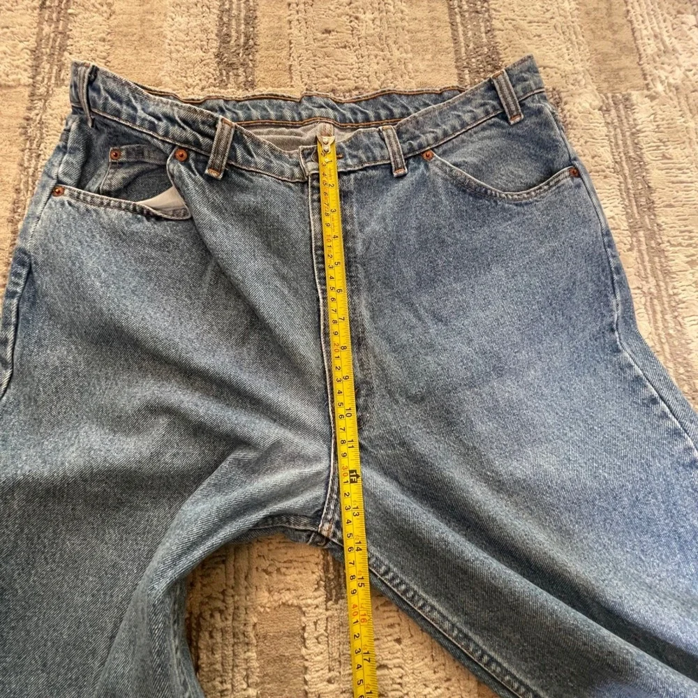 Vintage‎ Levis 619 Orange Tab Jeans Mens 40x32 Fits 37x32 Medium Wash Straight
